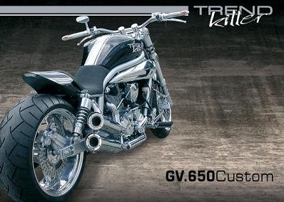 Hyosung GV 650 Trend Killer Special 
Edition For Sale Specifications, Price and Images