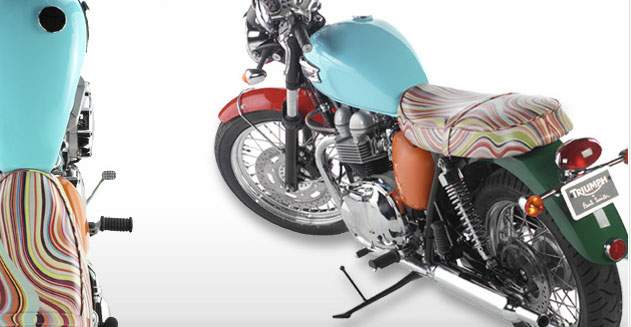 Triumph Bonneville T100 "Multi-Swirl" For Sale Specifications, Price and Images