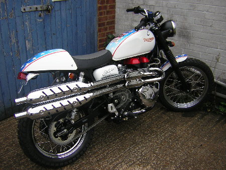 Triumph Scrambler Evel Knievel 
Edition For Sale Specifications, Price and Images