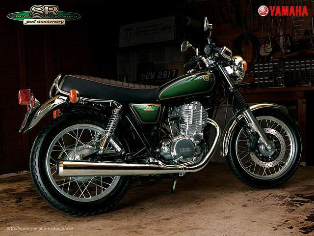 Yamaha SR 400 SR 400 30th Anniversary Limited 
	Edition For Sale Specifications, Price and Images