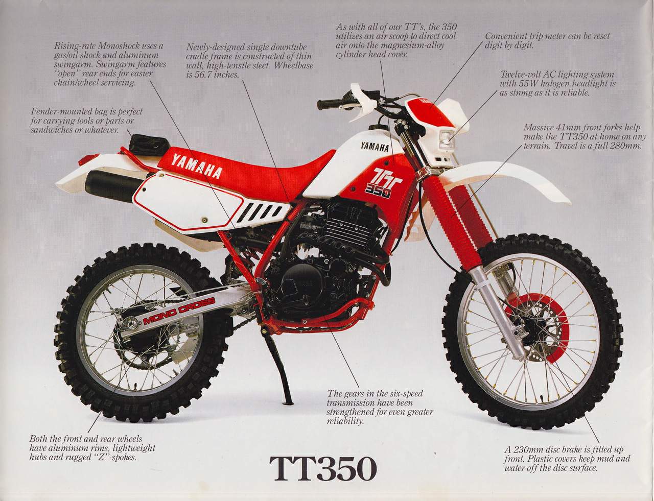 Yamaha TT 350 For Sale Specifications, Price and Images