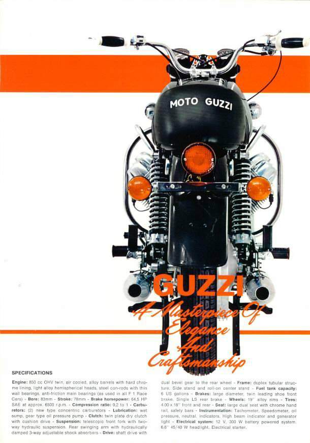 Moto Guzzi 850 Eldorado For Sale Specifications, Price and Images
