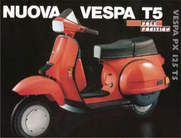 Vespa PX125 T5 For Sale Specifications, Price and Images