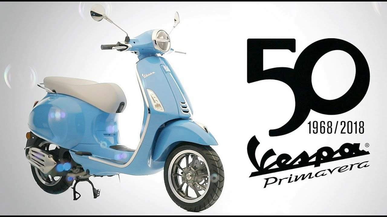 Vespa 
	Primavera 150 50th Anniversary Special Edition For Sale Specifications, Price and Images