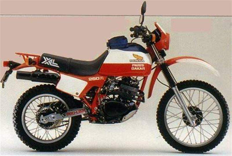 Honda XL 250R Paris Dakar For Sale Specifications, Price and Images
