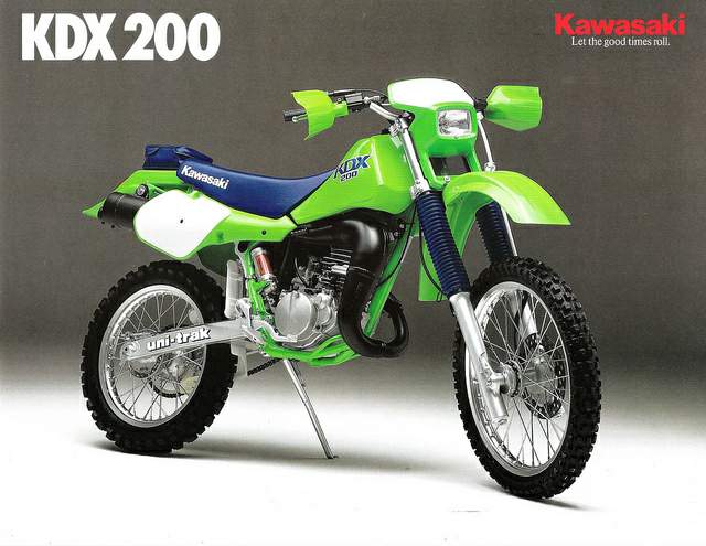 Kawasaki KDX 200 For Sale Specifications, Price and Images