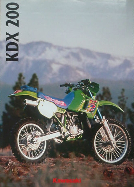 Kawasaki KDX 200SR For Sale Specifications, Price and Images