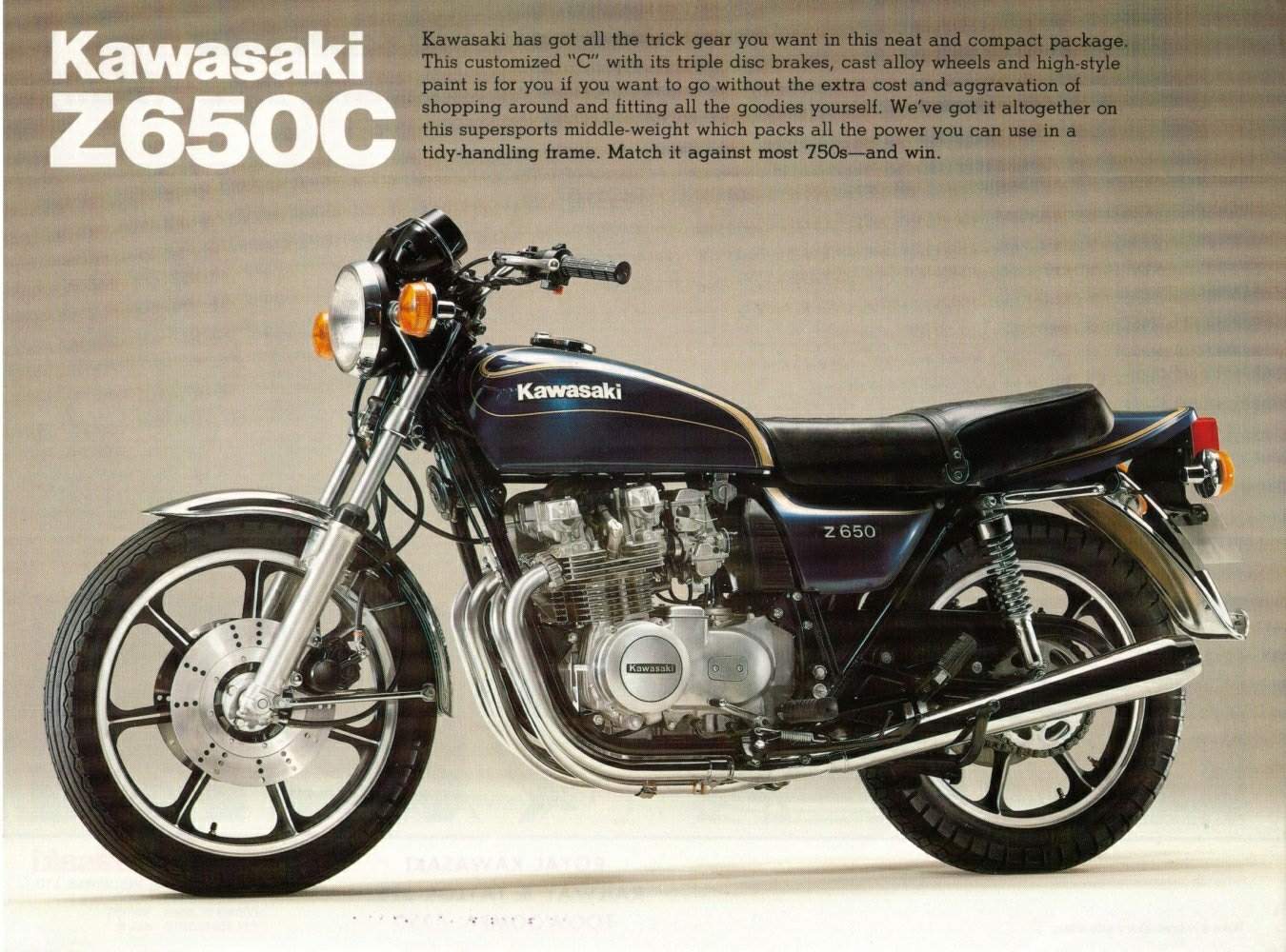Kawasaki Z 650 Custom For Sale Specifications, Price and Images