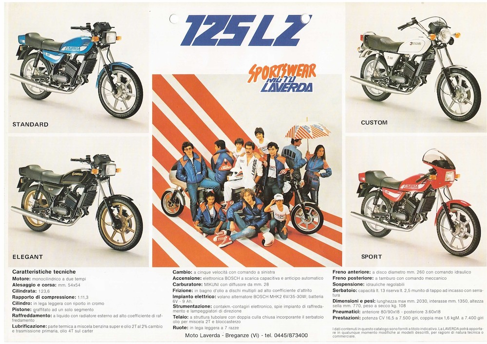 Laverda  LZ 125 For Sale Specifications, Price and Images