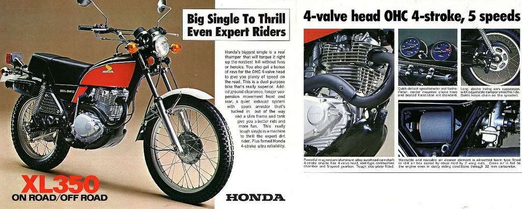 Honda XL 350 For Sale Specifications, Price and Images