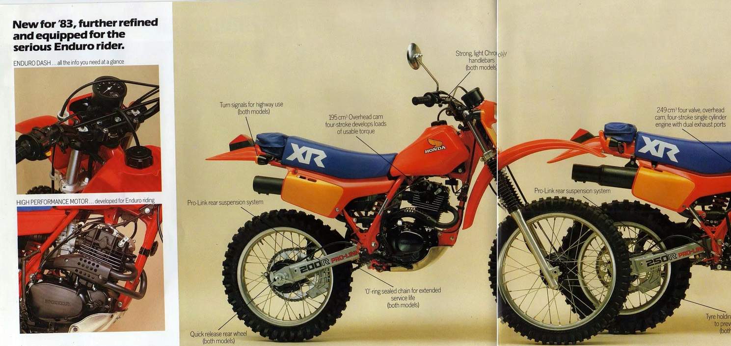 Honda XR 250R For Sale Specifications, Price and Images