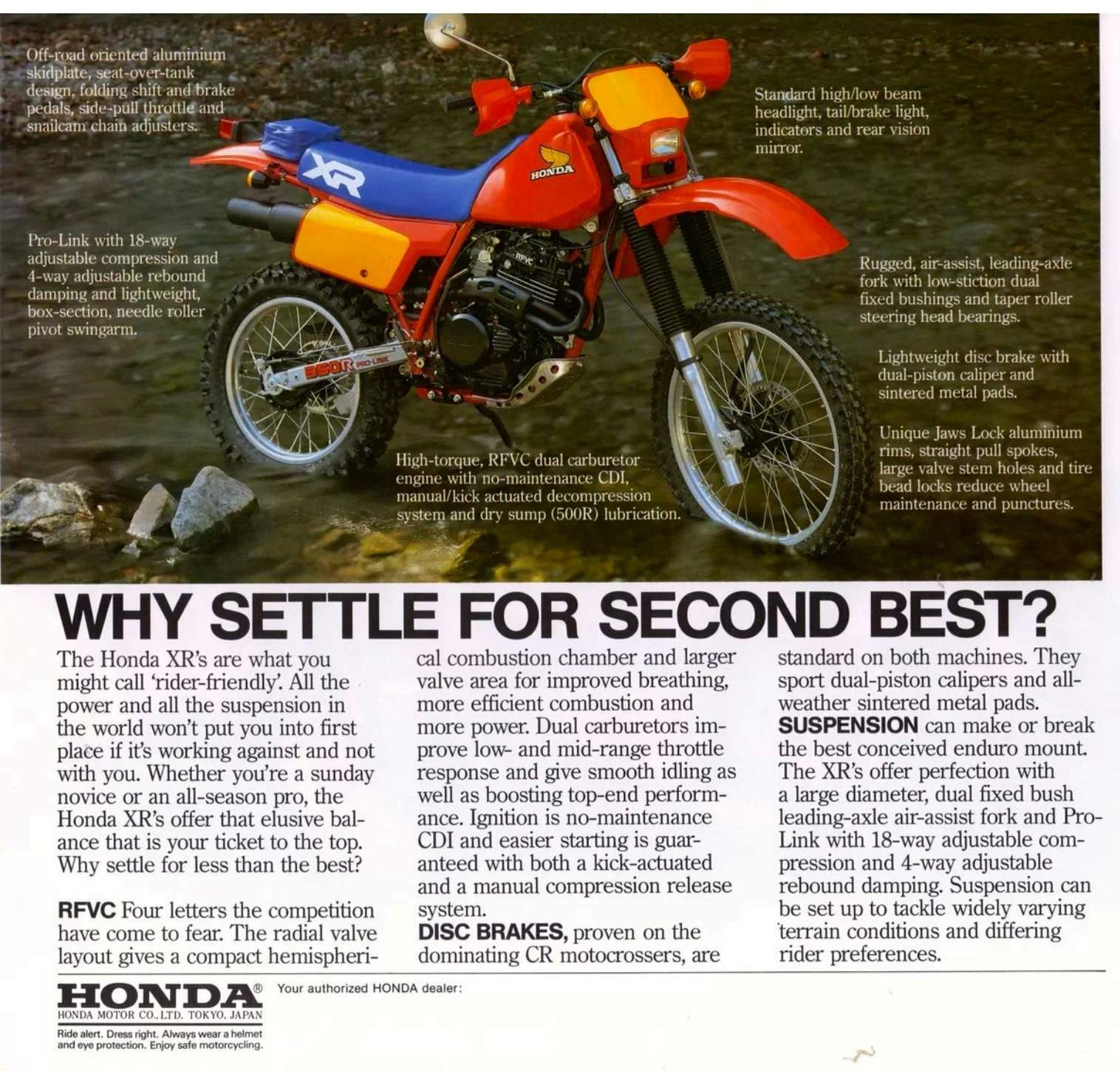 Honda XR 500RE For Sale Specifications, Price and Images