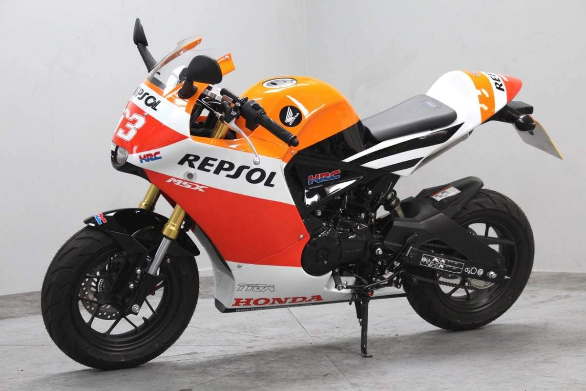 Honda MSX 125RR Repsol Replica For Sale Specifications, Price and Images