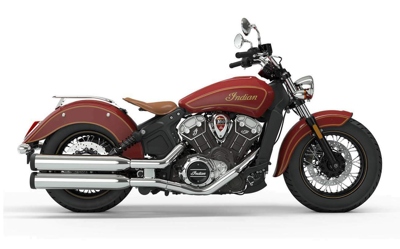 Indian Scout 100th Anniversary Limited Edition For Sale Specifications, Price and Images