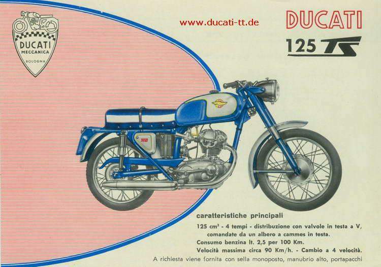 Ducati 125 Tourismo Speciale For Sale Specifications, Price and Images