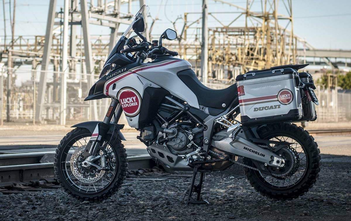 Ducati Multistrada 1200 Enduro "Lucky Strike" by 
				MotoCorsa For Sale Specifications, Price and Images