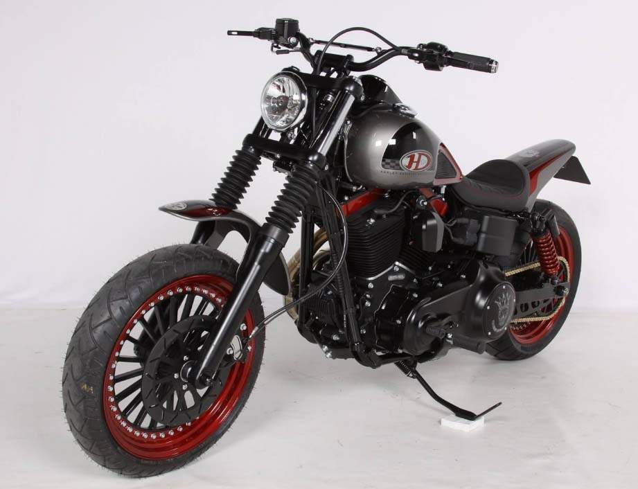 Harley Dyna "Supermoto" by HD Performance  For Sale Specifications, Price and Images