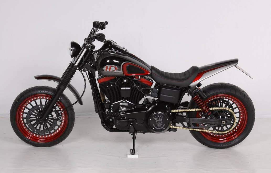 Harley Dyna "Supermoto" by HD Performance  For Sale Specifications, Price and Images