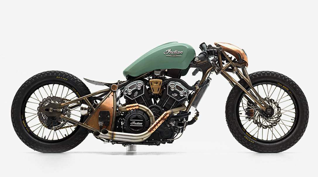 Indian Scout Bobber ‘Chopper’ By Alfredo Juarez For Sale Specifications, Price and Images