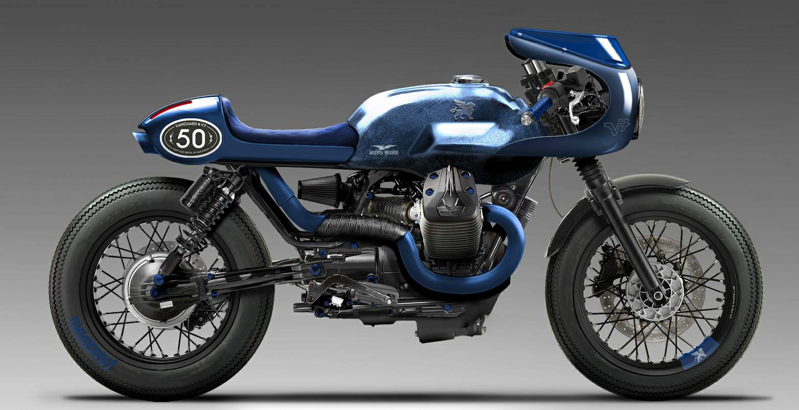 Moto Guzzi V7 Vanguard Custom 50th Anniversary 
				Special For Sale Specifications, Price and Images