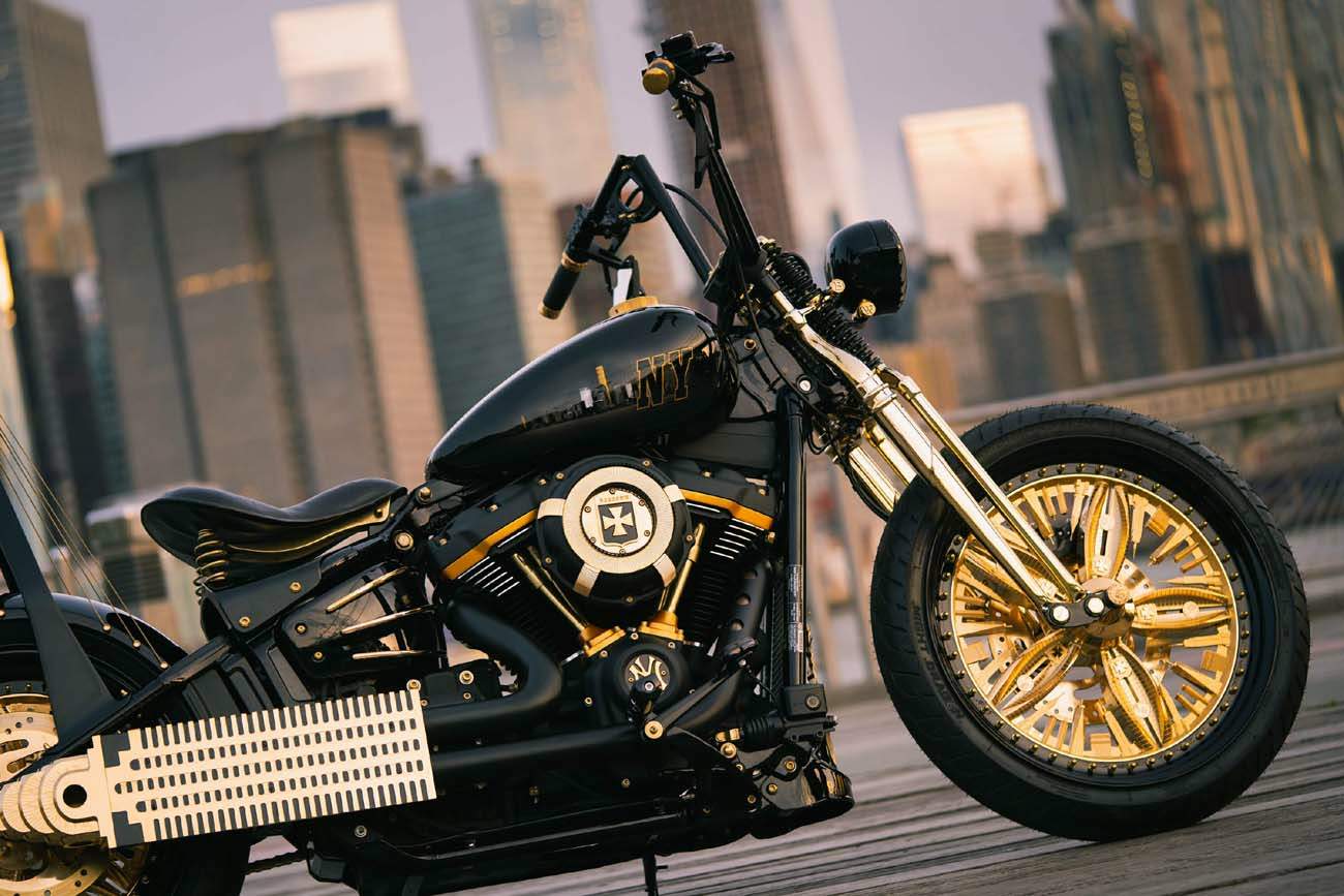 Harley Street Bob "New York–Rzeszów Motorcycle" 
				by Game Over Cycles For Sale Specifications, Price and Images