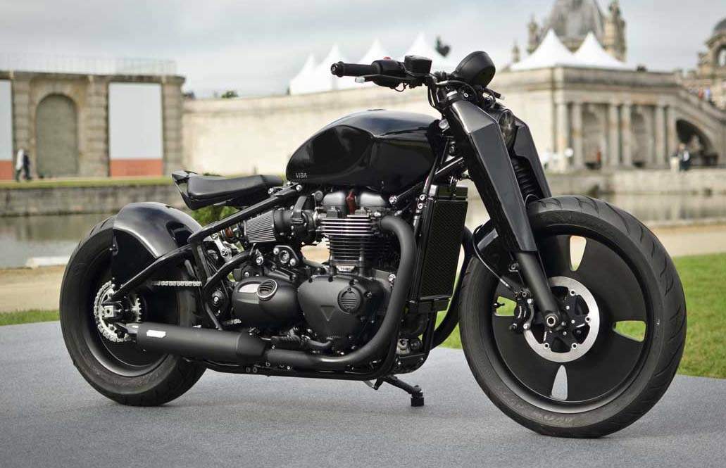 VIBA Qora Triumph Bonneville Bobber For Sale Specifications, Price and Images