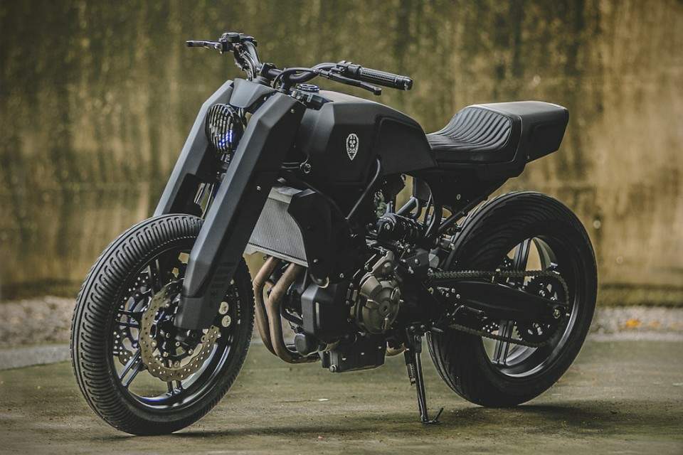 Yamaha MT-07 "The Onyx Blade" by Rough Crafts For Sale Specifications, Price and Images