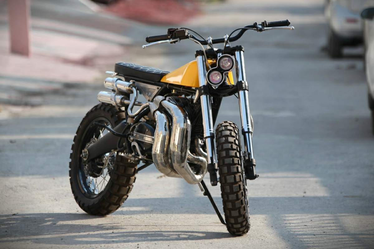 Yamaha RD350 Scrambler by Moto Exotica For Sale Specifications, Price and Images