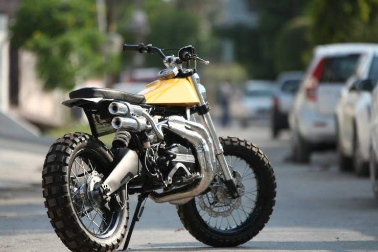 Yamaha RD350 Scrambler by Moto Exotica For Sale Specifications, Price and Images