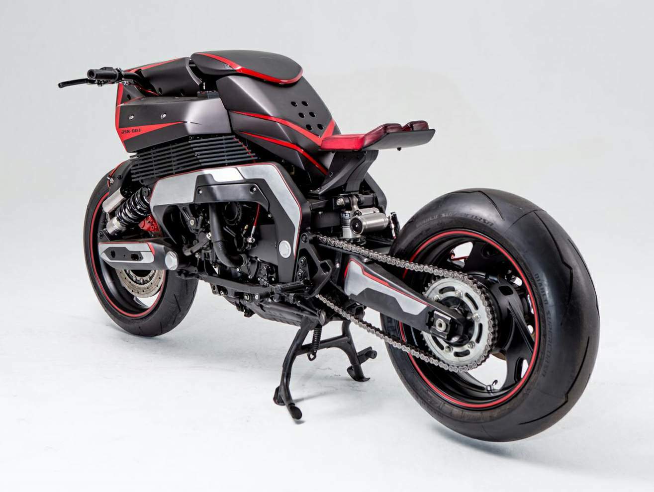 Yamaha GTS 1000 Project Rhodium Omega by The JSK 
				Moto Co For Sale Specifications, Price and Images