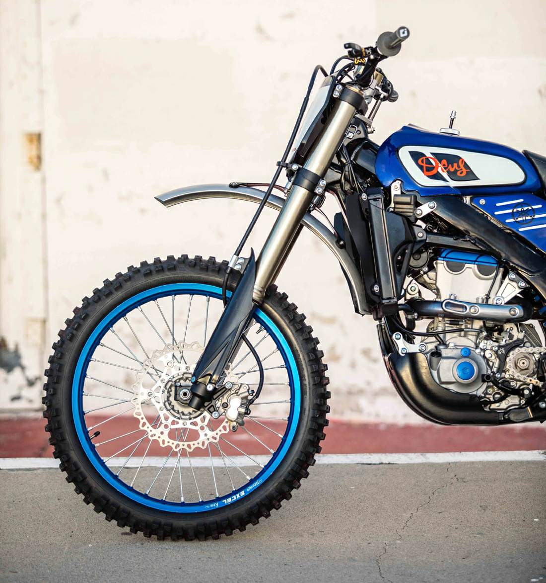 Yamaha YZ450F “BLUE RUVIDO” by Deus Ex Machina For Sale Specifications, Price and Images