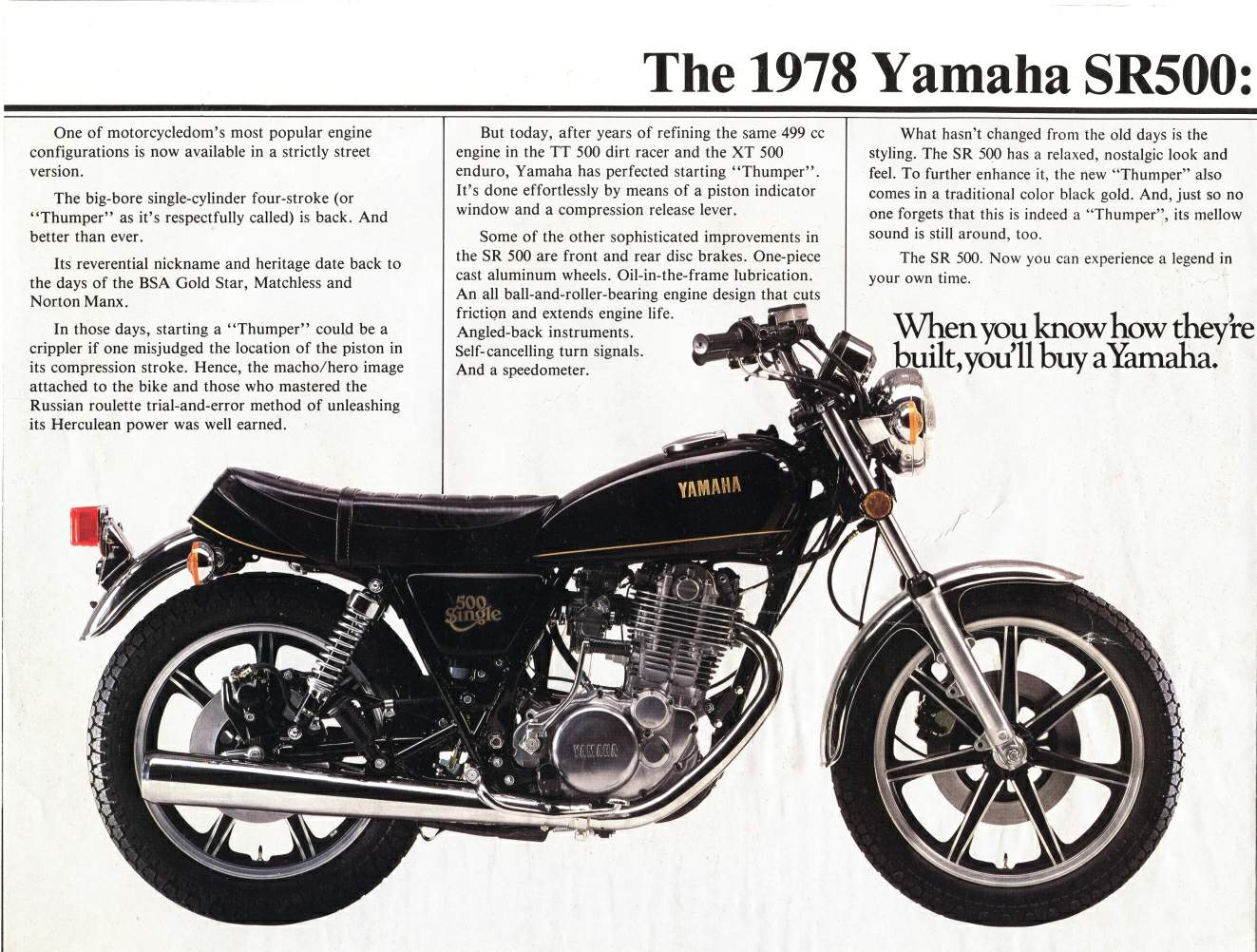 Yamaha SR 500 For Sale Specifications, Price and Images