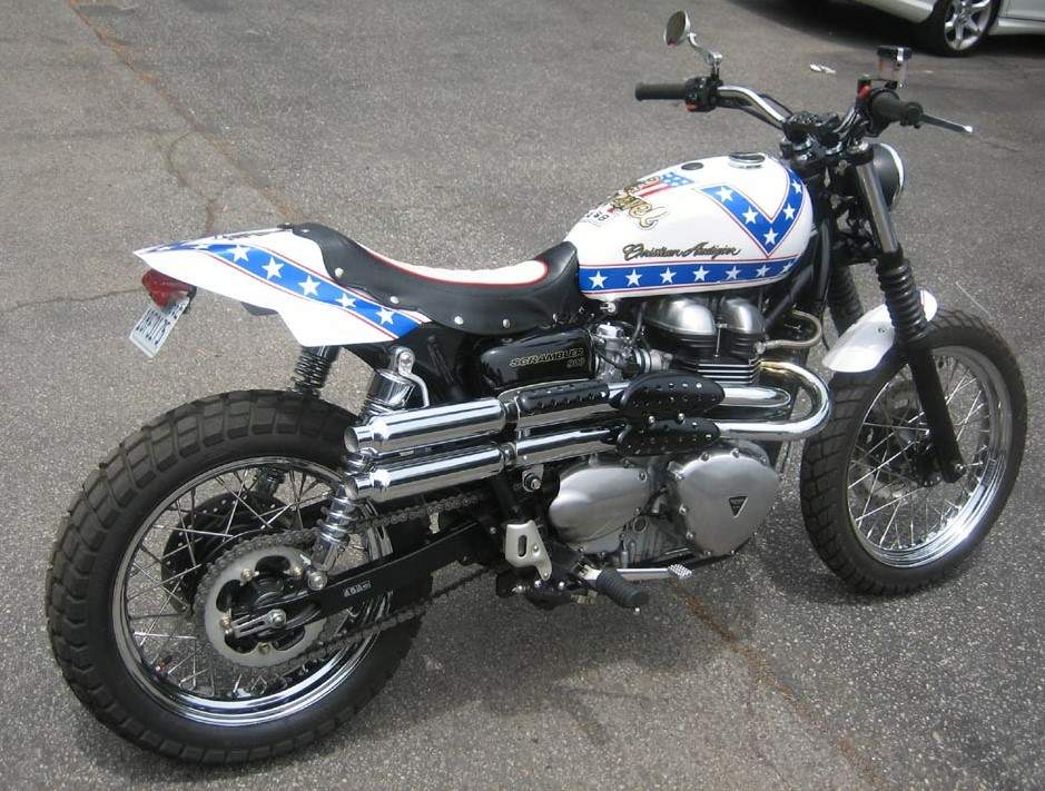 Triumph Bonneville Evel Knievel 
Replica For Sale Specifications, Price and Images
