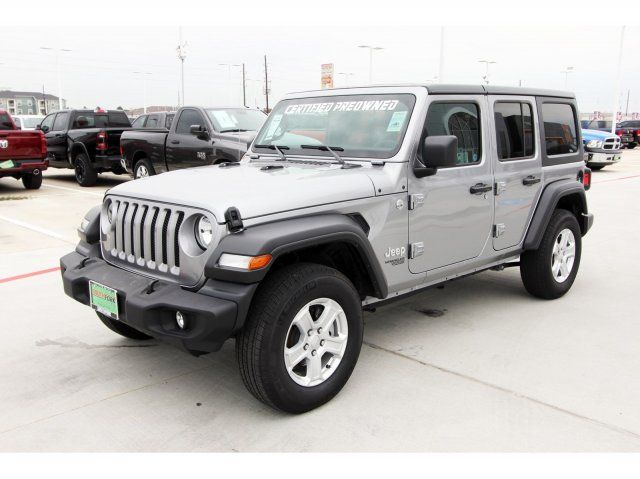 Certified 2019 Jeep Wrangler Unlimited Sport S For Sale Specifications, Price and Images