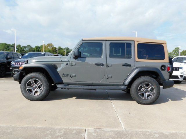  2020 Jeep Wrangler Unlimited Black and Tan 4x4