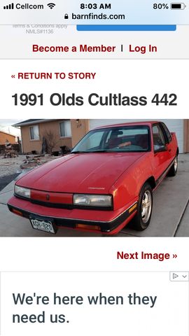  1991 Oldsmobile Cutlass Calais International For Sale Specifications, Price and Images