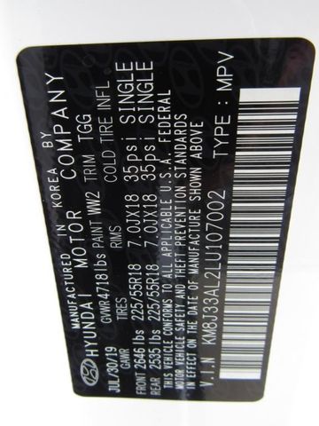  2020 Hyundai Tucson SEL For Sale Specifications, Price and Images